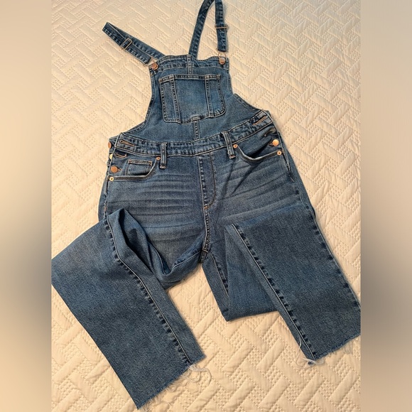Universal Thread Blue Jean Overalls size 27 - Picture 2 of 9